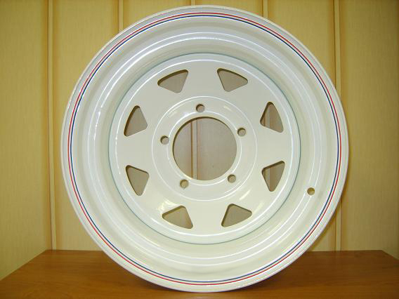 Диск колесный крашеный OFF-ROAD Wheels белый Toyota 6x10R15