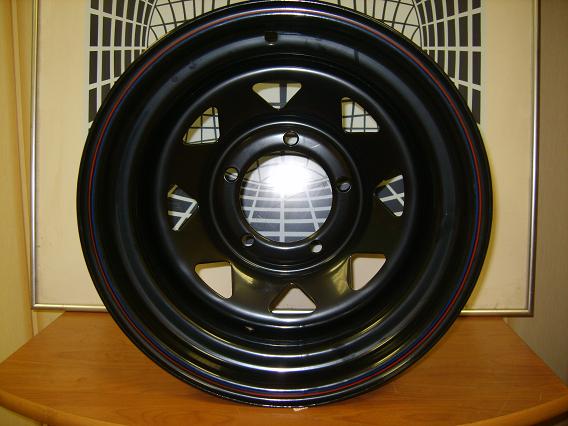 Диск колесный крашеный OFF-ROAD Wheels черный Toyota 6x8R15