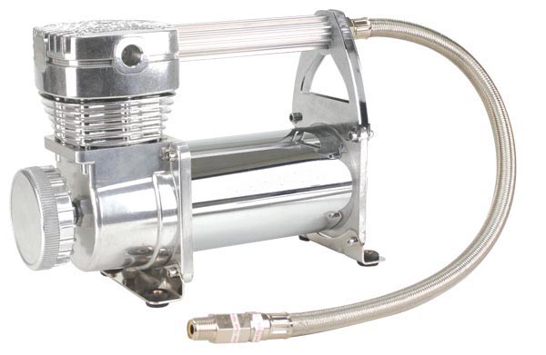 Компрессор стационарный 12V VIAIR 492C хром