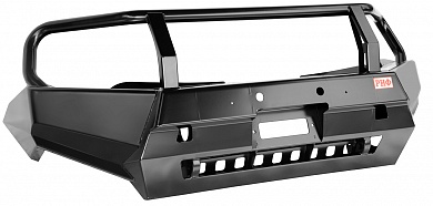Бампер РИФ передний Mitsubishi L200 2015+ с защитной дугой