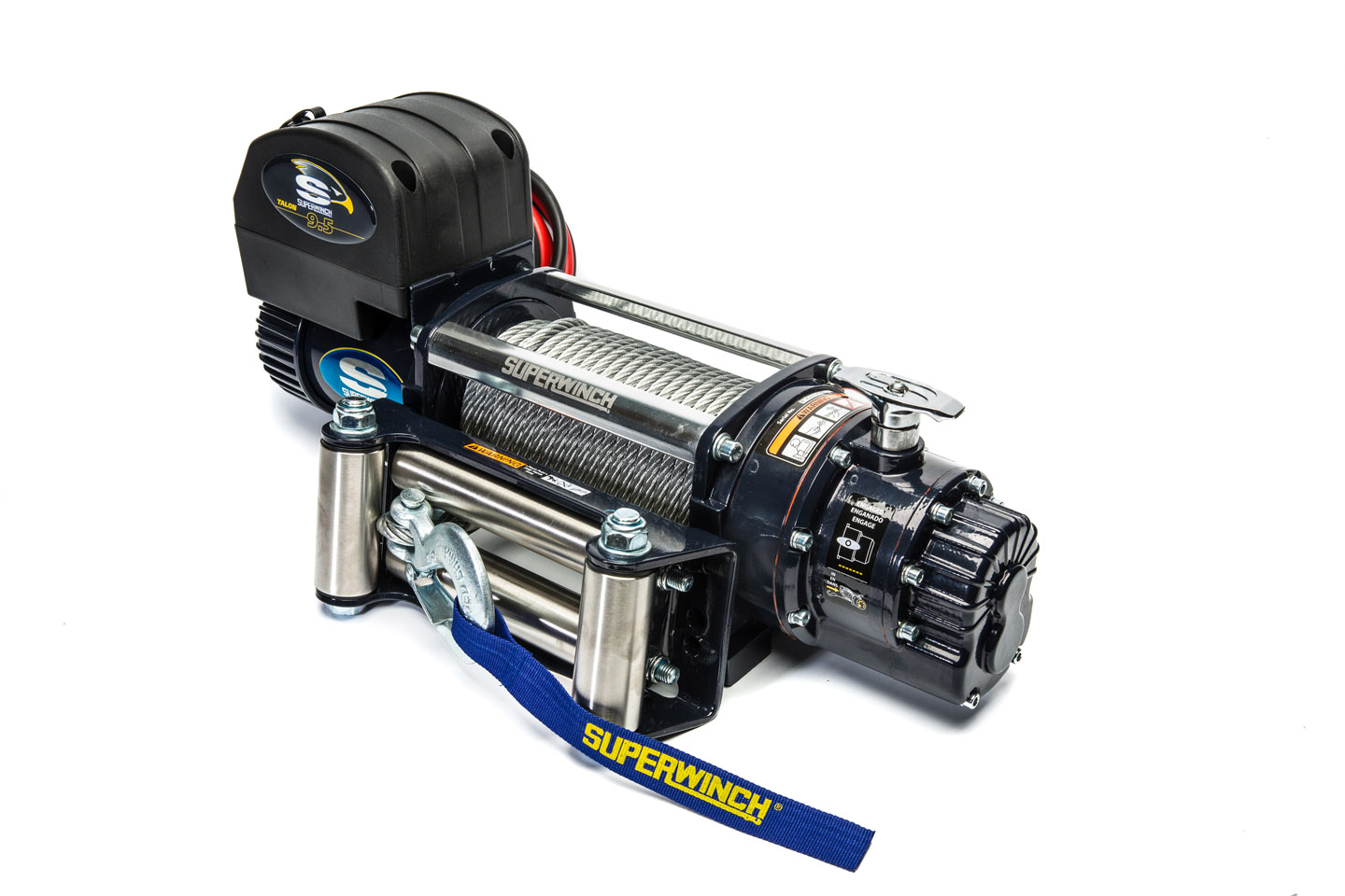 Лебедка электрическая 12В Superwinch Talon 9,5 (трос стальной)  W0863