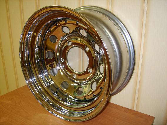 Диск колёсный OFF-ROAD Wheels хромированный УАЗ 5x8R15 