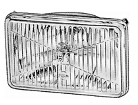 Оптический элемент HELLA 200х142мм, галоген (Н4, T4W)
